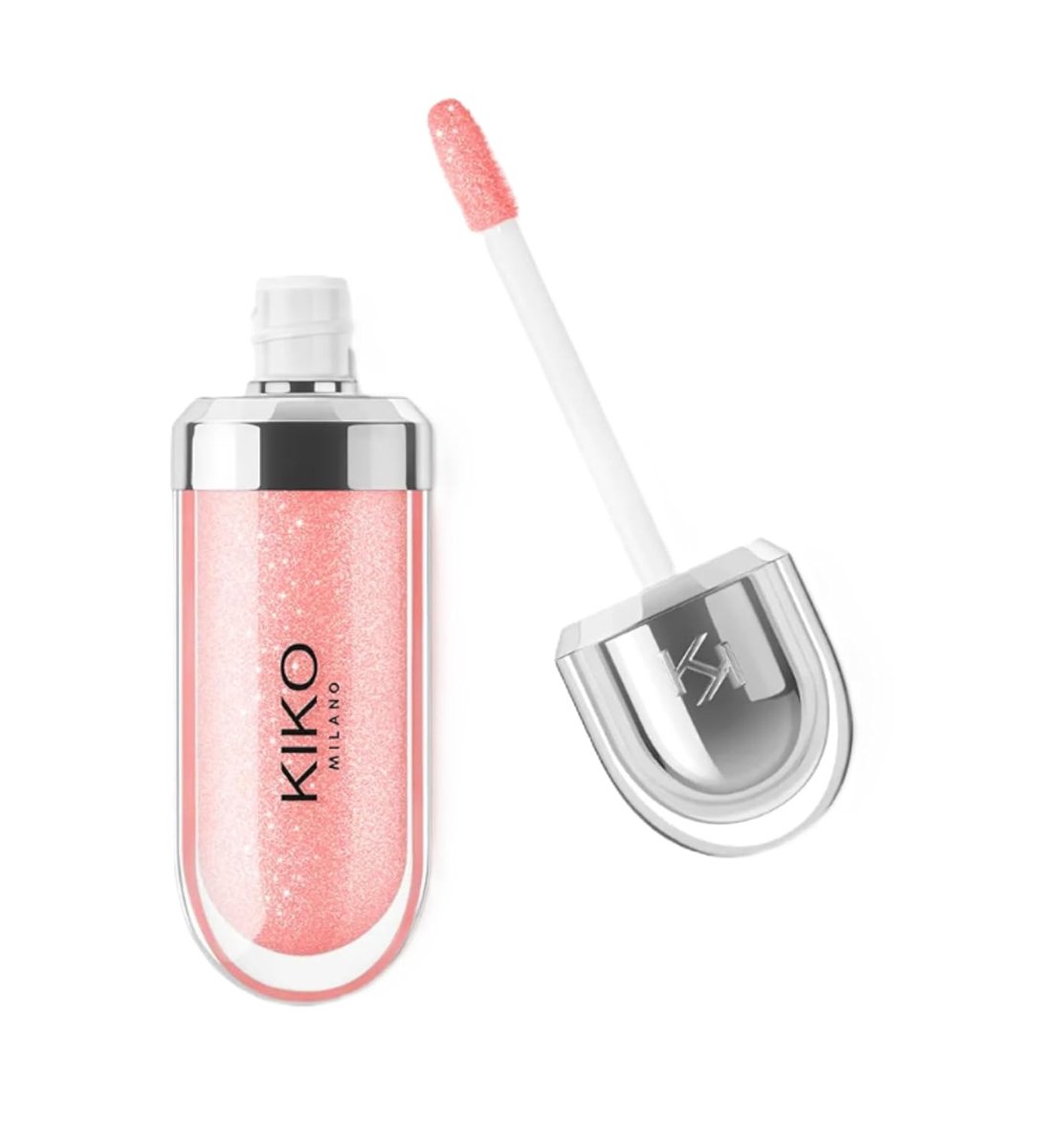 Kiko Milano Dudak Parlatıcısı - 3D Hydra Lip Gloss - 04 Pearly Peach Rose - Besleyici ve Nemlendiric