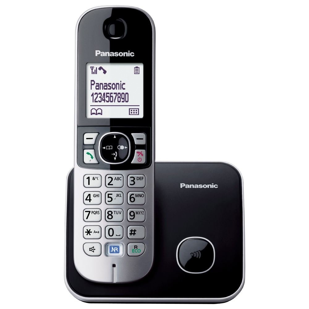 Panasonic KX TG6811 Dect Telefon-Siyah Dect Telefon, Siyah