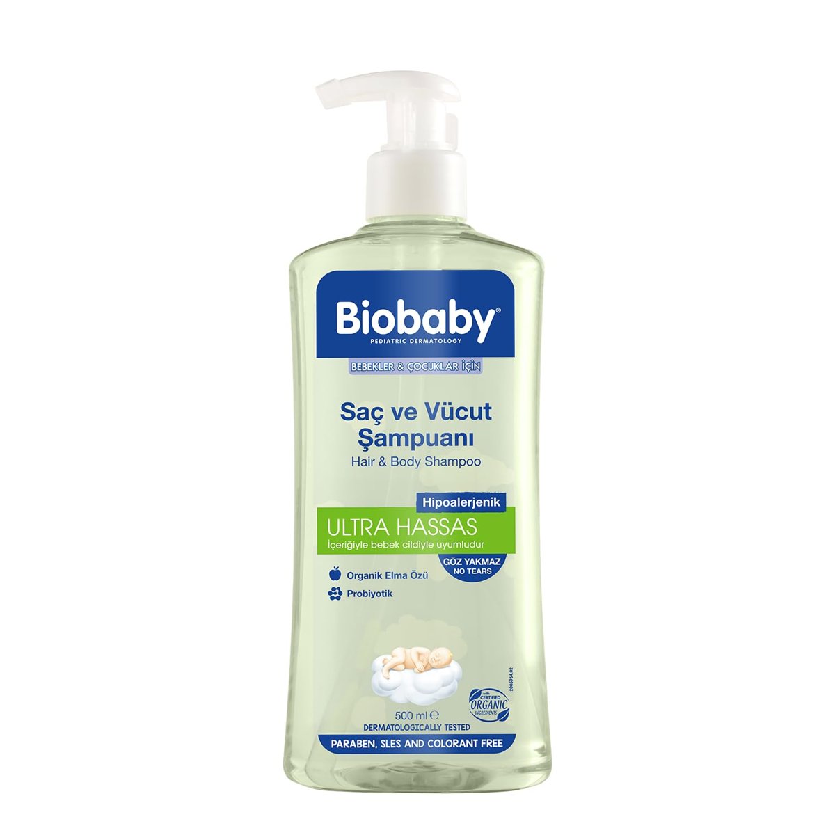 Biobaby Saç Ve Vücut Şampuanı (500ml)