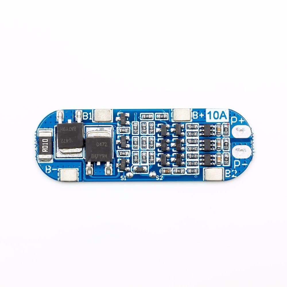 SANEC 3S 10A BMS Lityum Li-ion Batarya Koruma Kartı 18650 Lipo