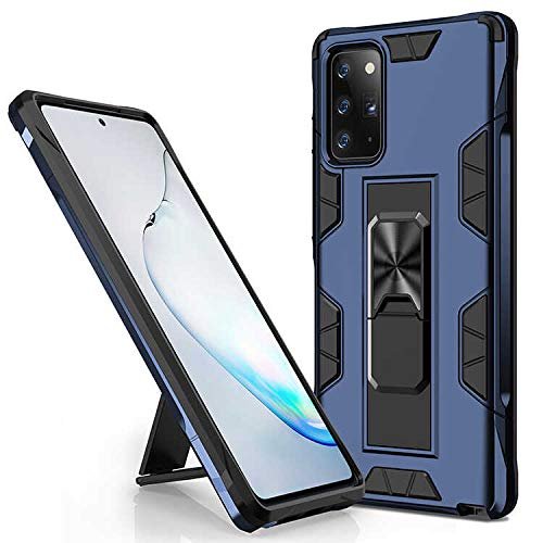 Spia Samsung Galaxy Note 20 Lacivert Alp Standlı Silikon Kılıf Orijinal Esnek İnce Geliştirilmiş Dayanıklı Darbe Karşıtı Koruyucu Yeni Nesil Tasarım [Galaxy Note 20 ile UYUMLUDUR !!!]