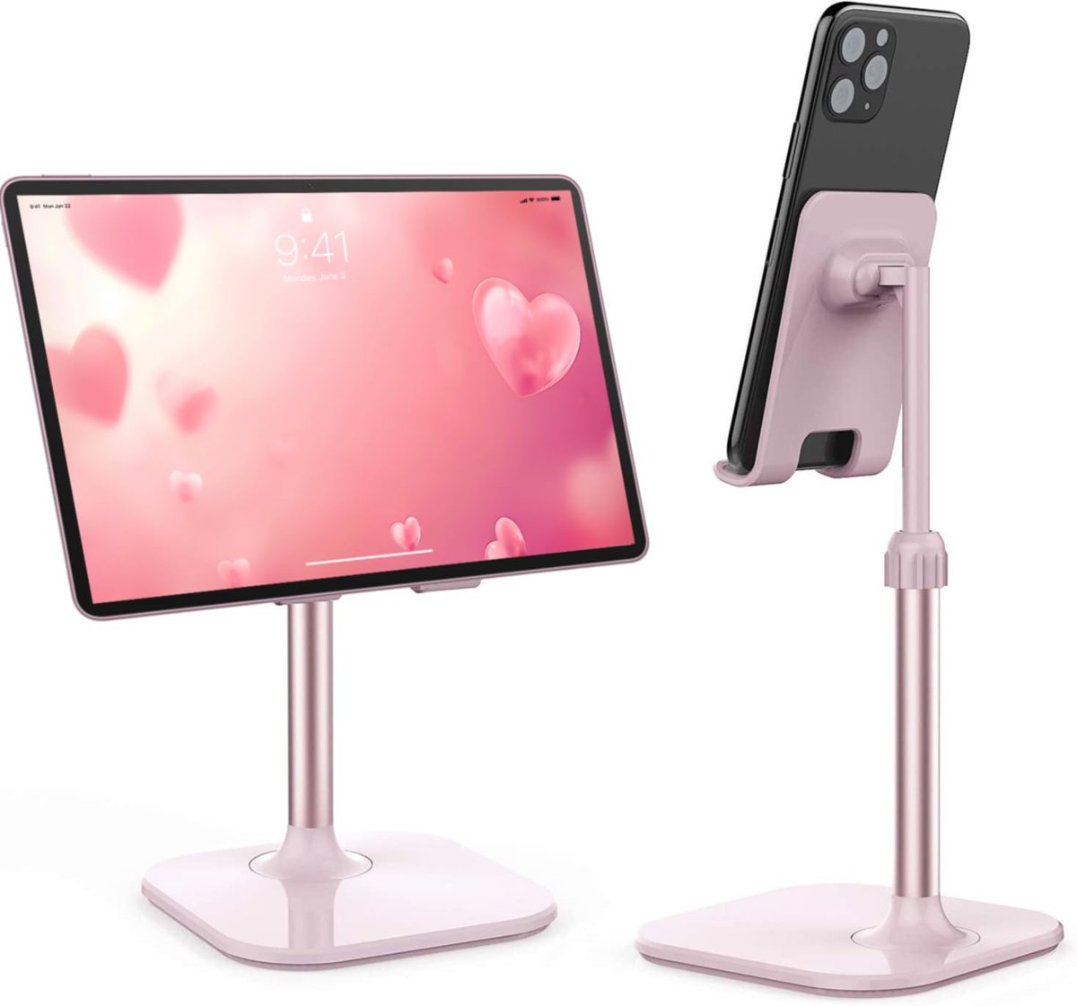 Cep Telefonu Standı, Doboli Masa için Telefon Standı, iPhone ve Tüm Cep Telefonları Tablet ile Uyuml