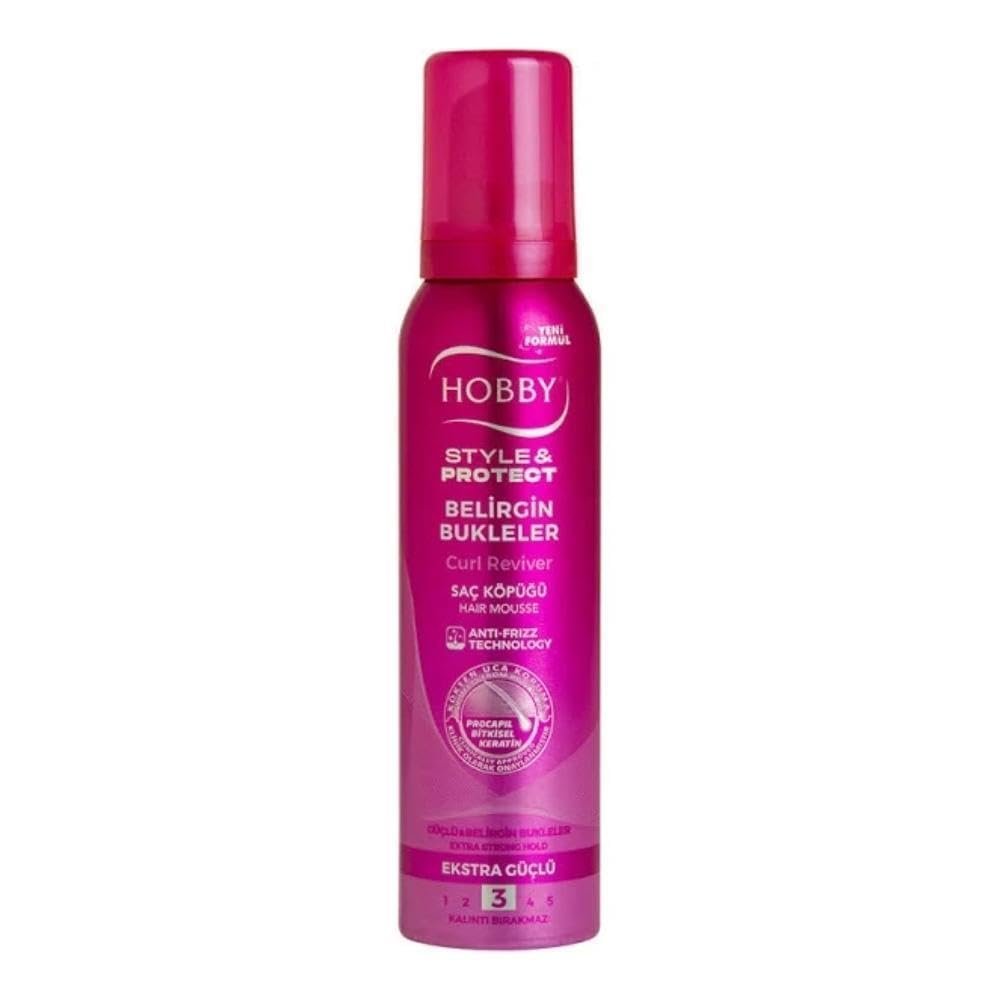 Hobby Saç Köpüğü Belirgin Bukle S ve P 150ml