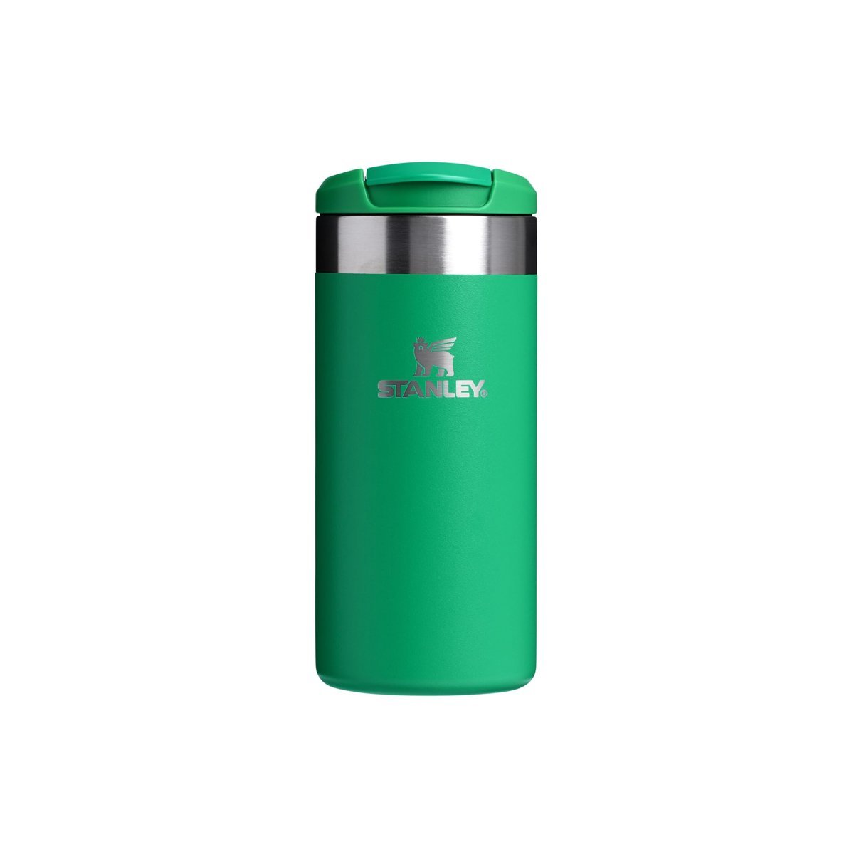 Stanley The Aerolight Transit Mug Termos Bardak, Koyu Yeşil (Meadow), 0.35 Litre