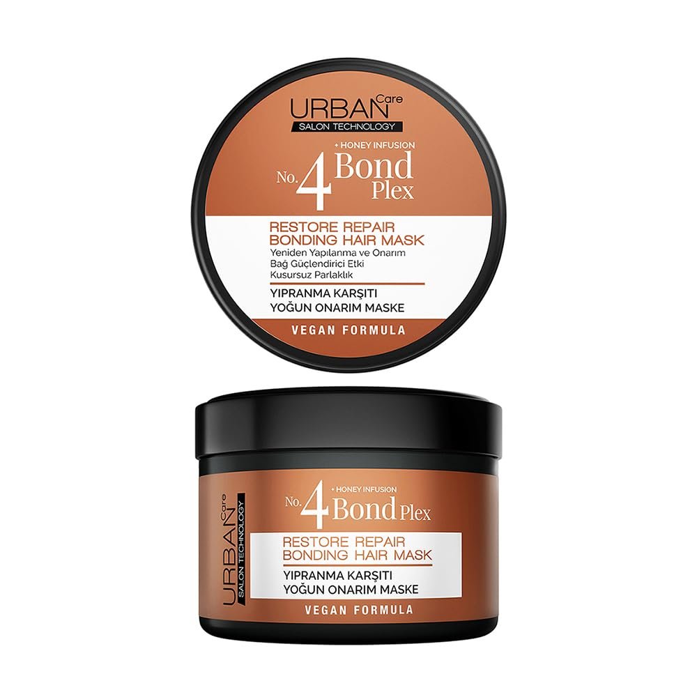 URBAN Care No: 4 Bond Plex Yıpranma Karşıtı Yoğun Saç Bakım Maskesi 230 ml- Vegan
