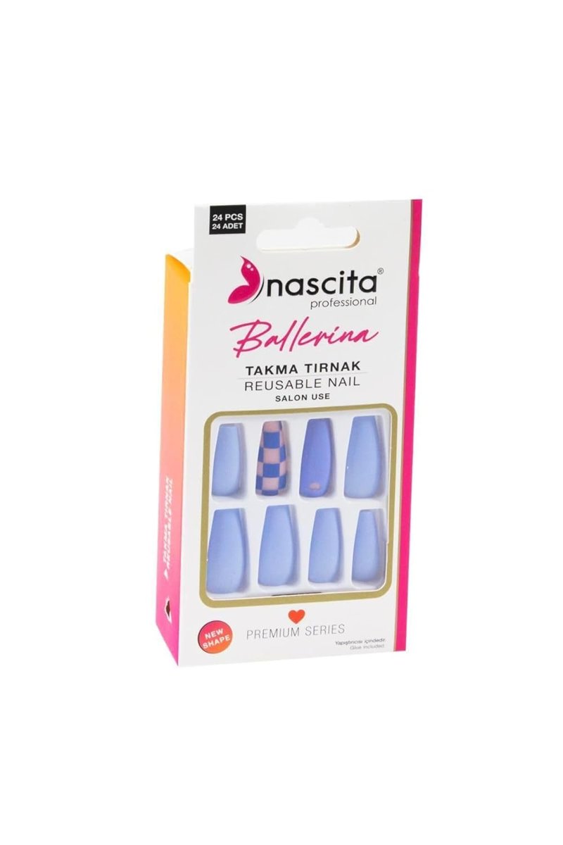 Nascita 24'lü Ballerina Renkli Takma Tırnak - 158