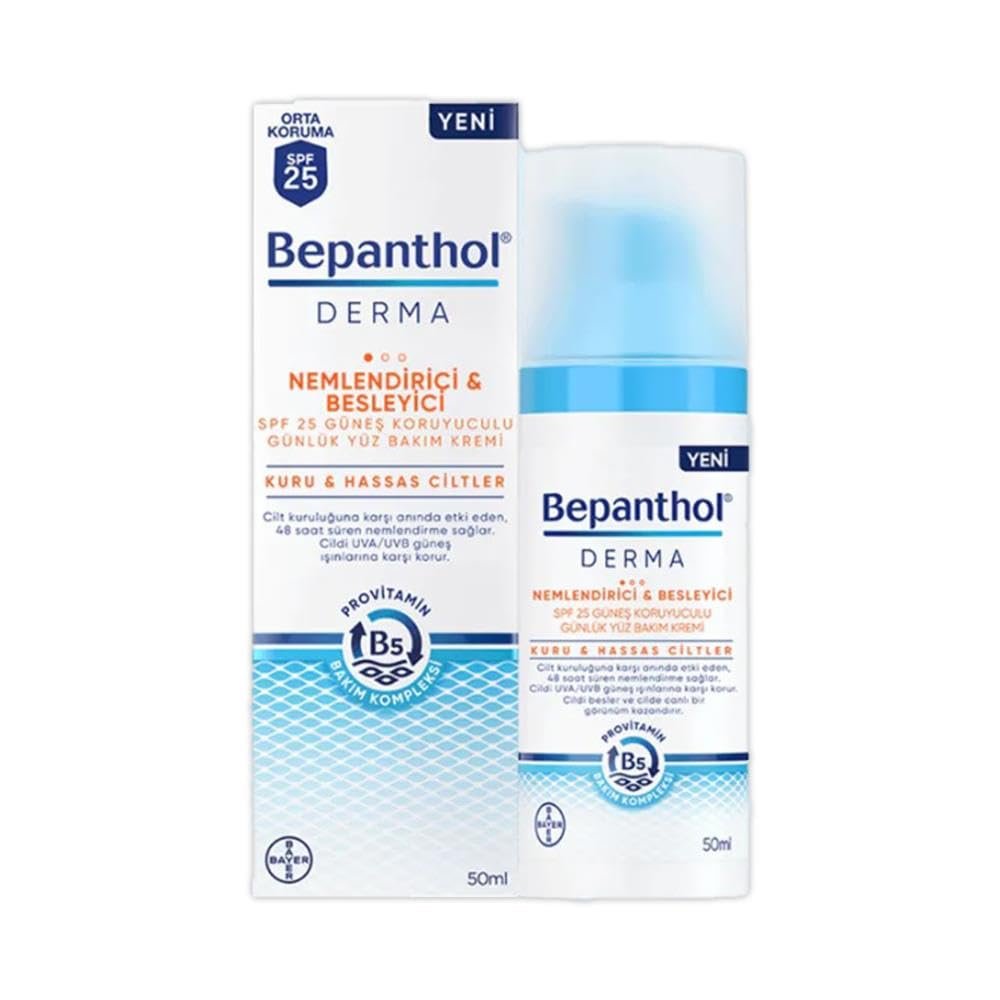 Bepanthol Derma Neml Besl. Spf25 Günlük Yüz Bakim Kremi̇ 50 Ml