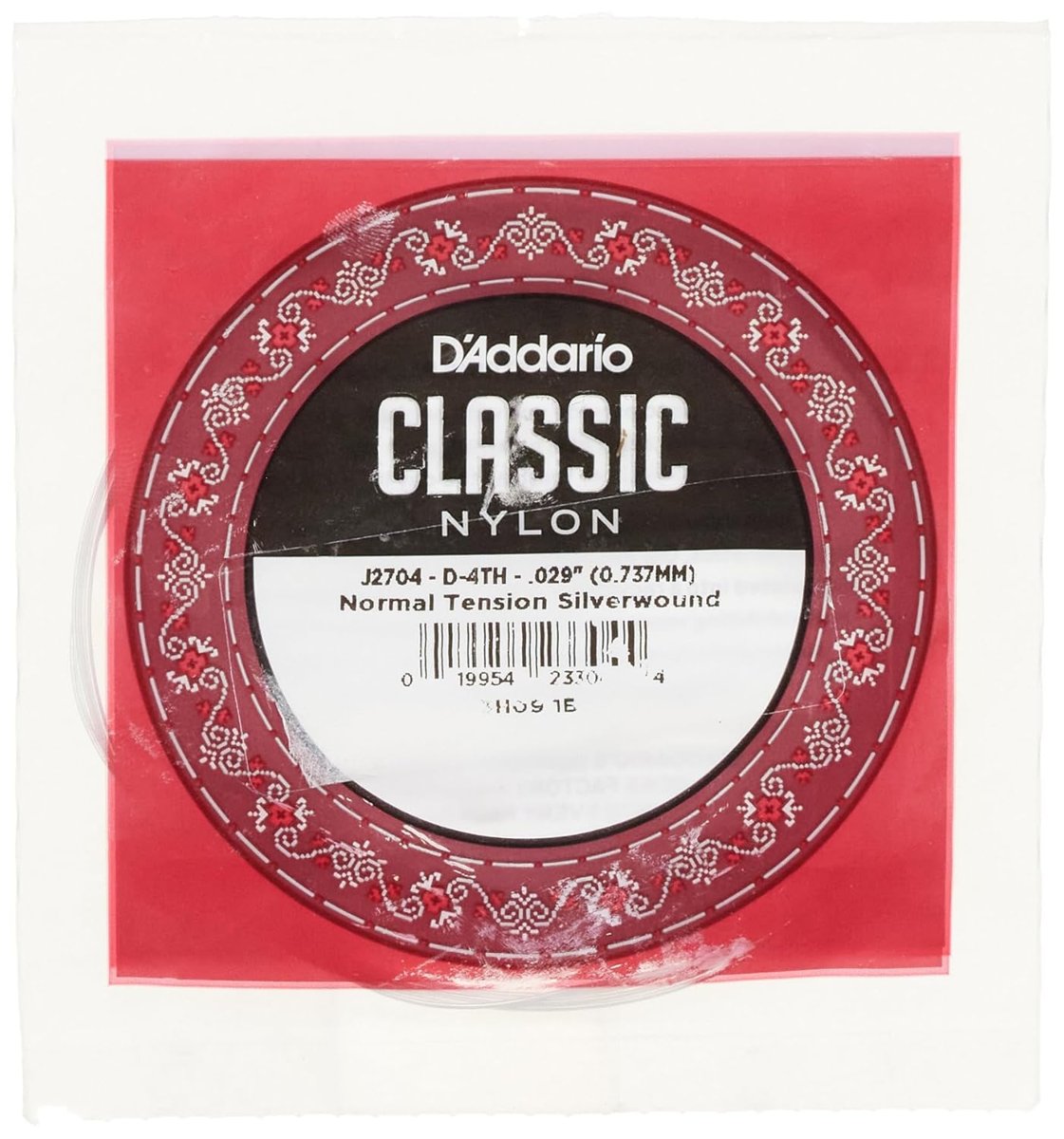Daddario J2704 Klasik Gitar Tek Teli, Classic Nylon, Normal Tensi