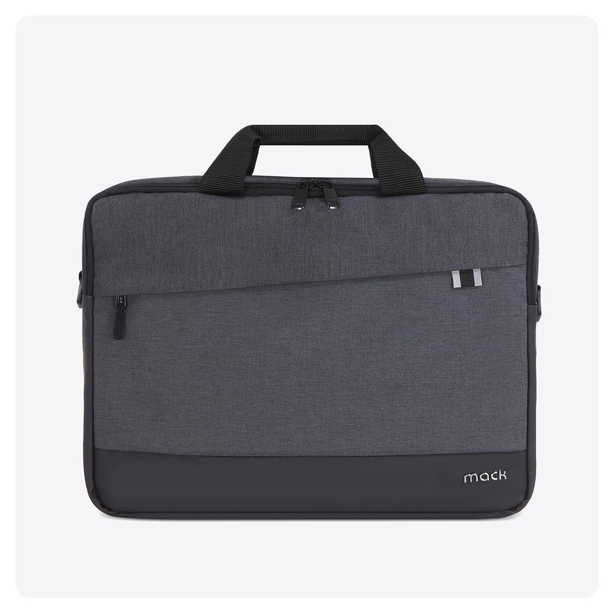 Mack Unicity Eco MCE-1111 Çevre Dostu Laptop Çantası, YKK Fermuarlı Macbook Çantası, MacBook Air/Pro ile Uyumlu Bilgisayar Çantası, Erkek Kadın 14.1 inç Notebook El Çantası, Siyah