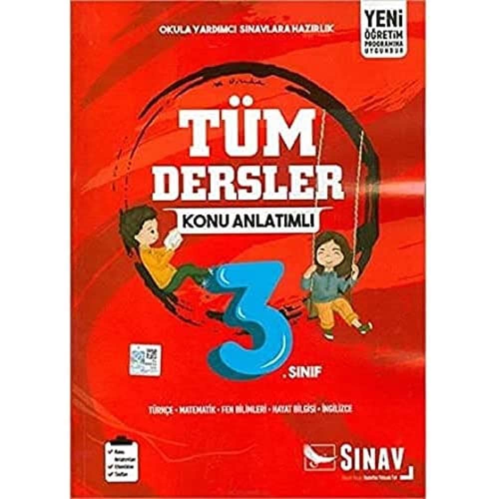 Sınav 3. Sınıf Tüm Dersler Konu Anlatımlı Yeni