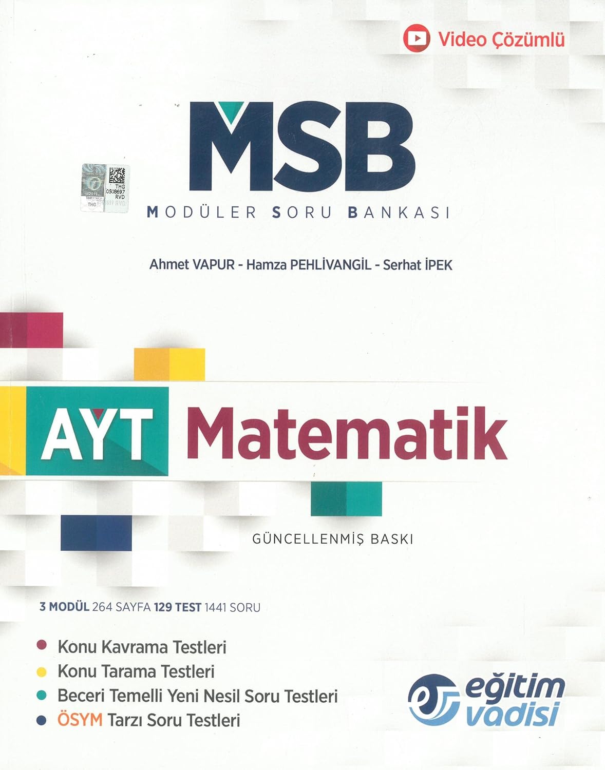 Eğitim Vadisi AYT Matematik Modüler Soru Bankası