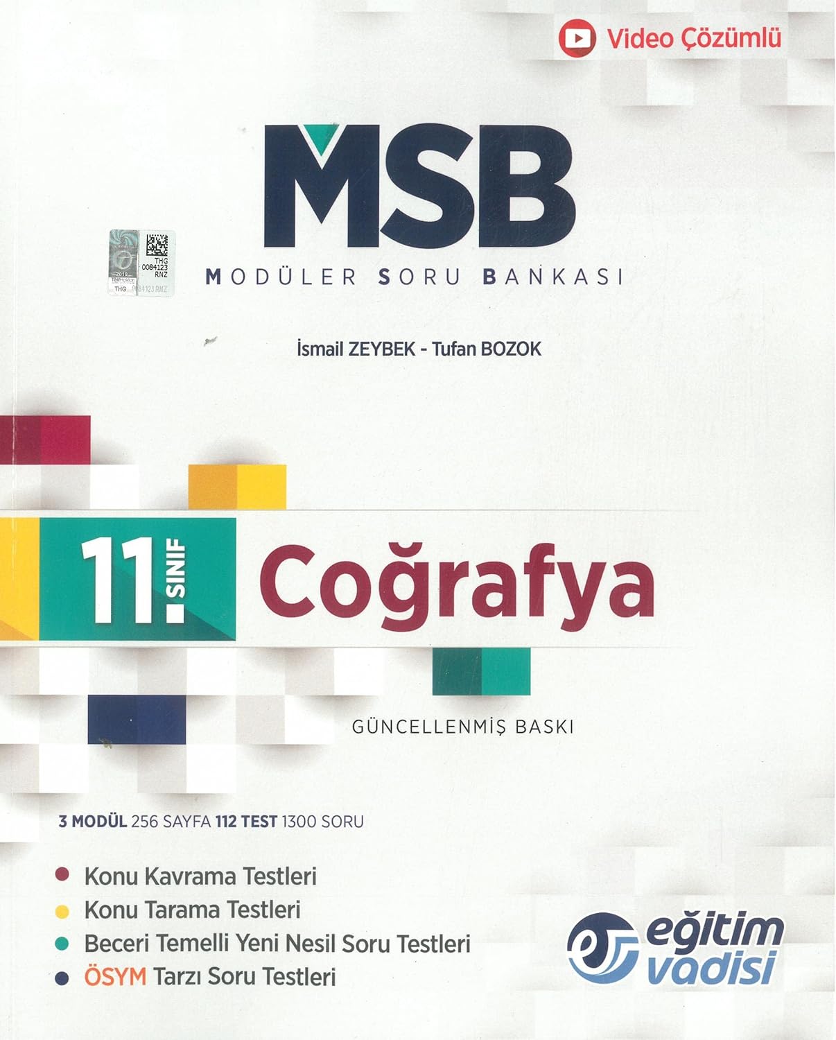 Eğitim Vadisi 11.Sınıf Coğrafya Msb Modüler Soru Bankası