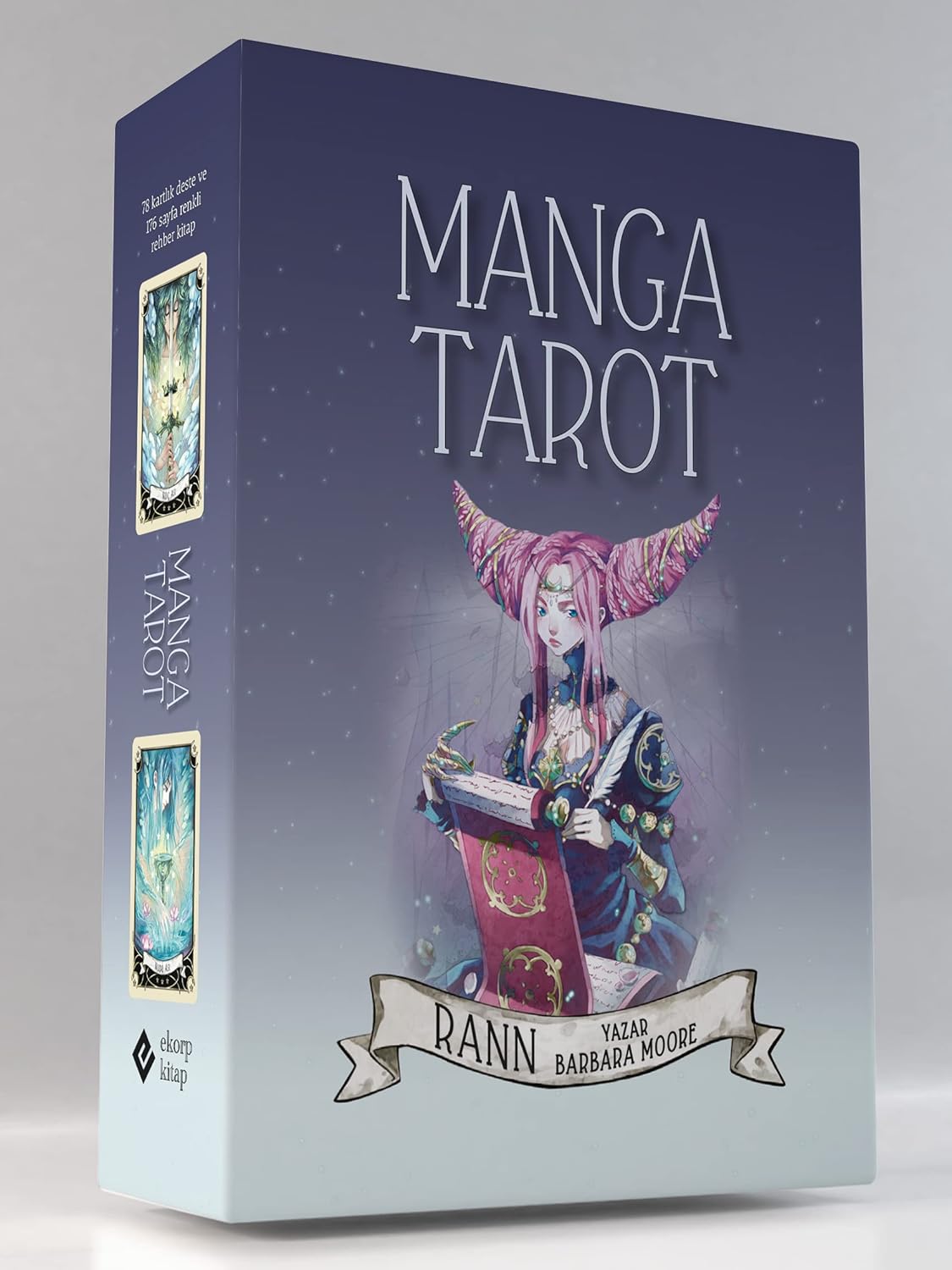 Ekorp Kitap Manga Tarot Takımı, 78 Kartlık Deste Ve Rehber Kitap 2022, Rann & Barbaramoore