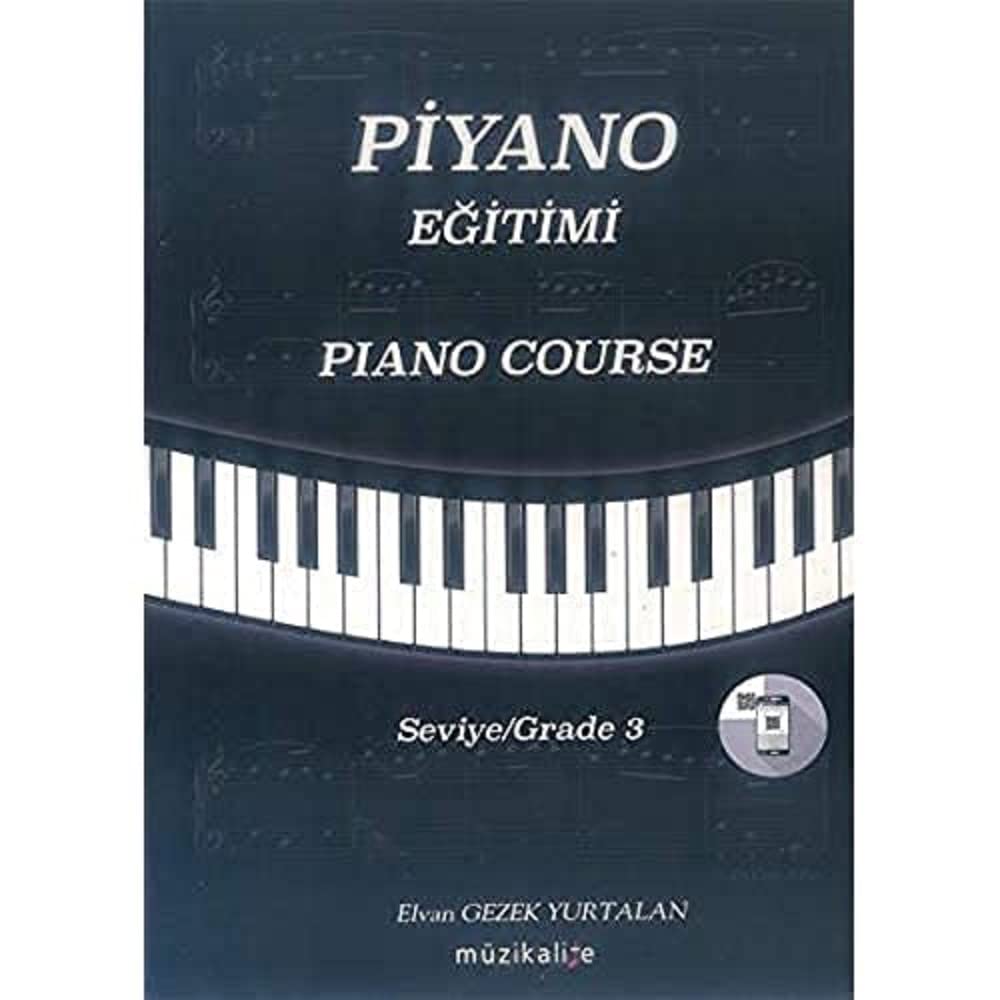 Piyano Eğitimi-Piano Course: Seviye / Grade 3