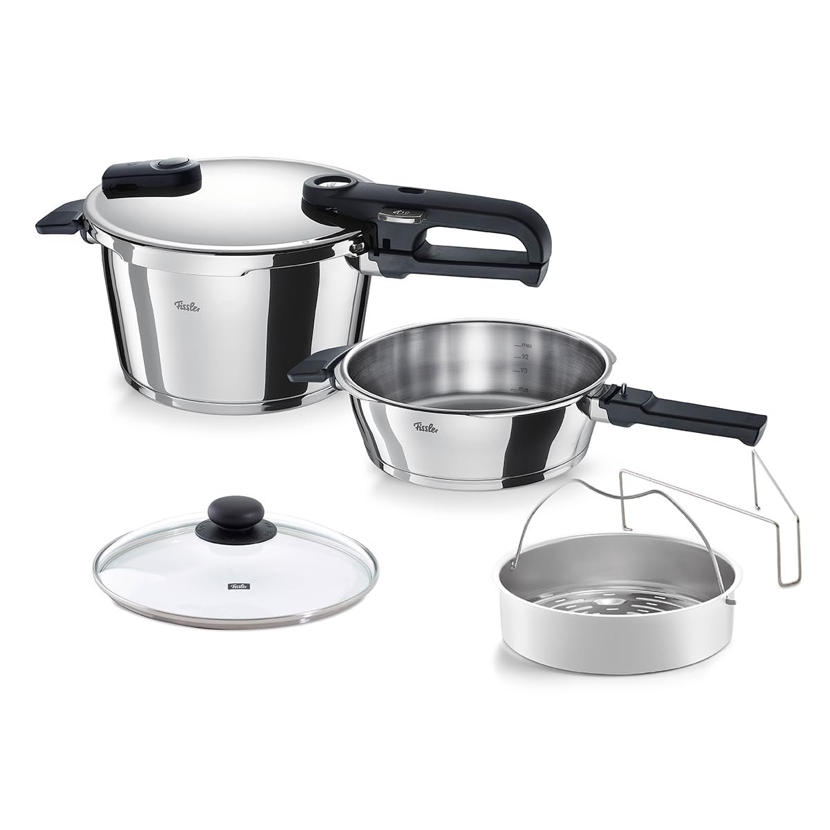 Fissler Vitaquick Edition Düdüklü Tencere 4,5+2,5 Litre
