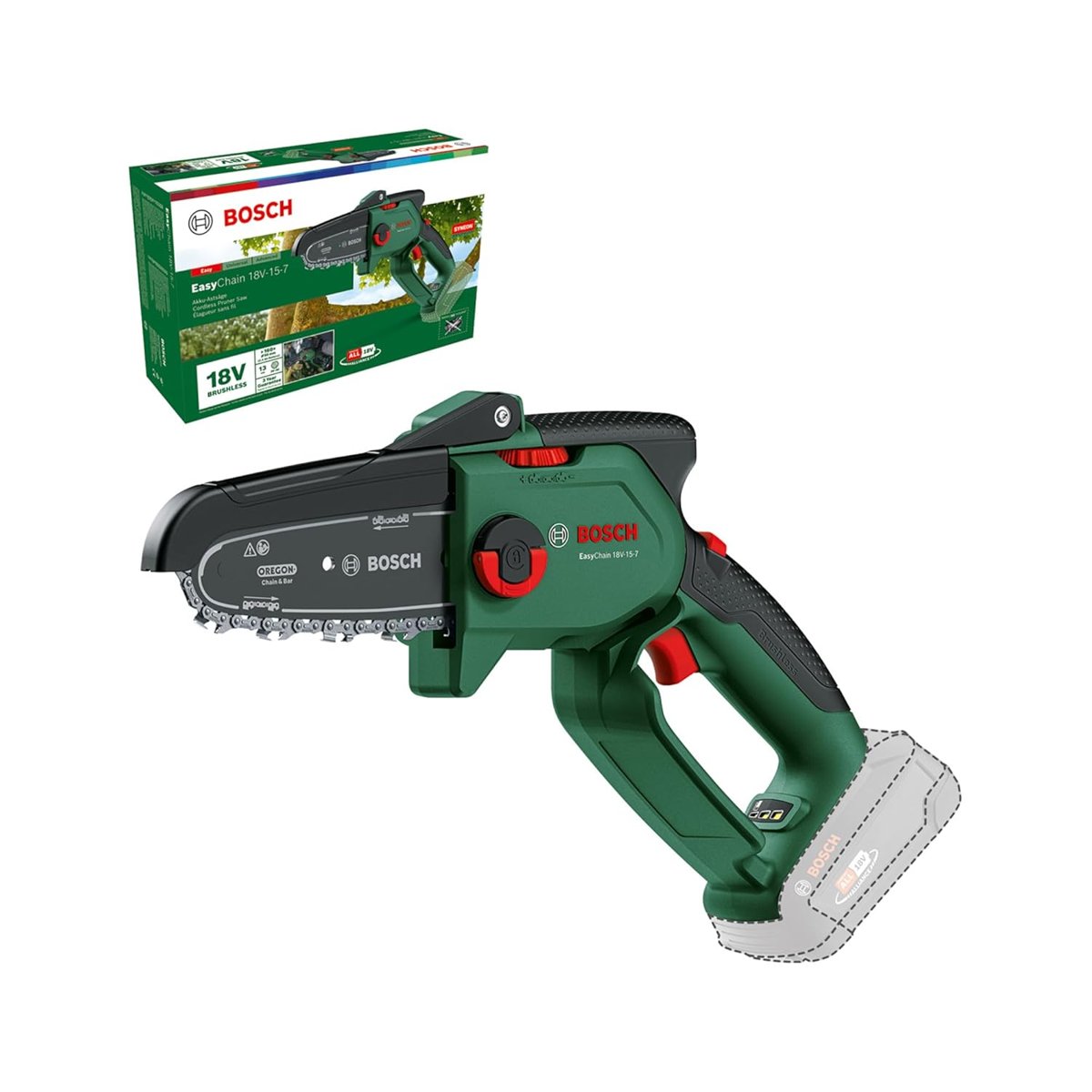 Bosch EasyChain 18V-15-7 Solo (Aküsüz)