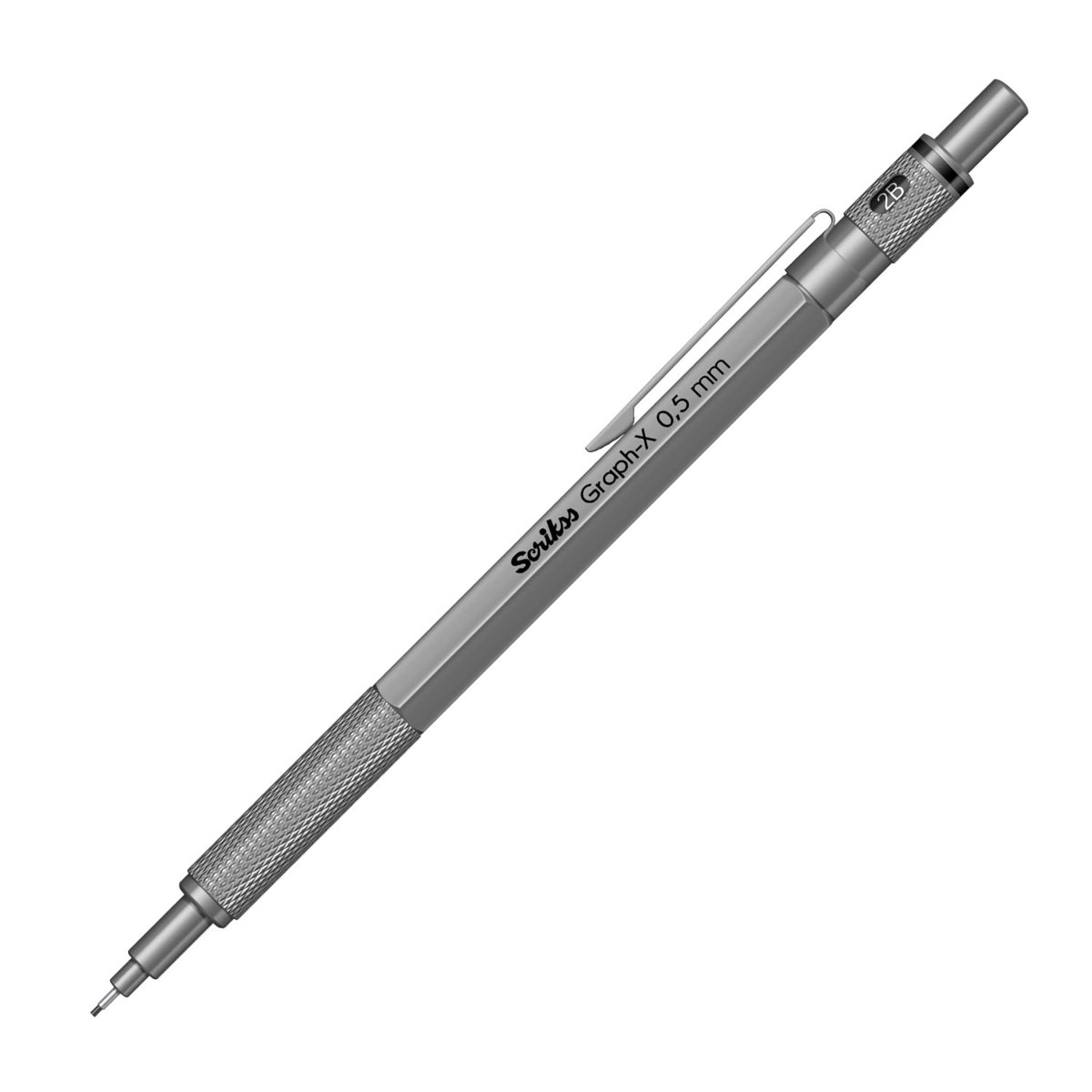 Scrikss Office Graphx Mekanik Kurşun Kalem Kurşun Gri 0.5 Mm