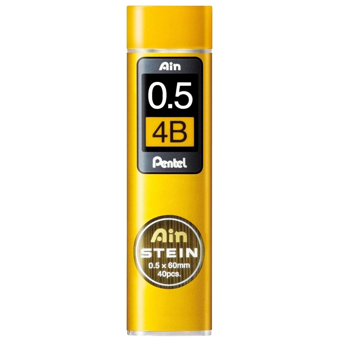 Pentel Mekanik Kurşun Kalem Ucu, 40 Adet, 0.5 mm, 4B