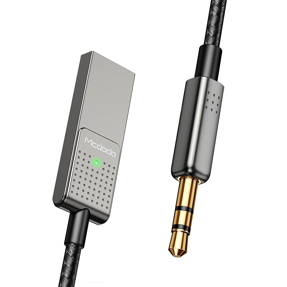 Mcdodo Bluetooth Car Receiver Aux, Gri