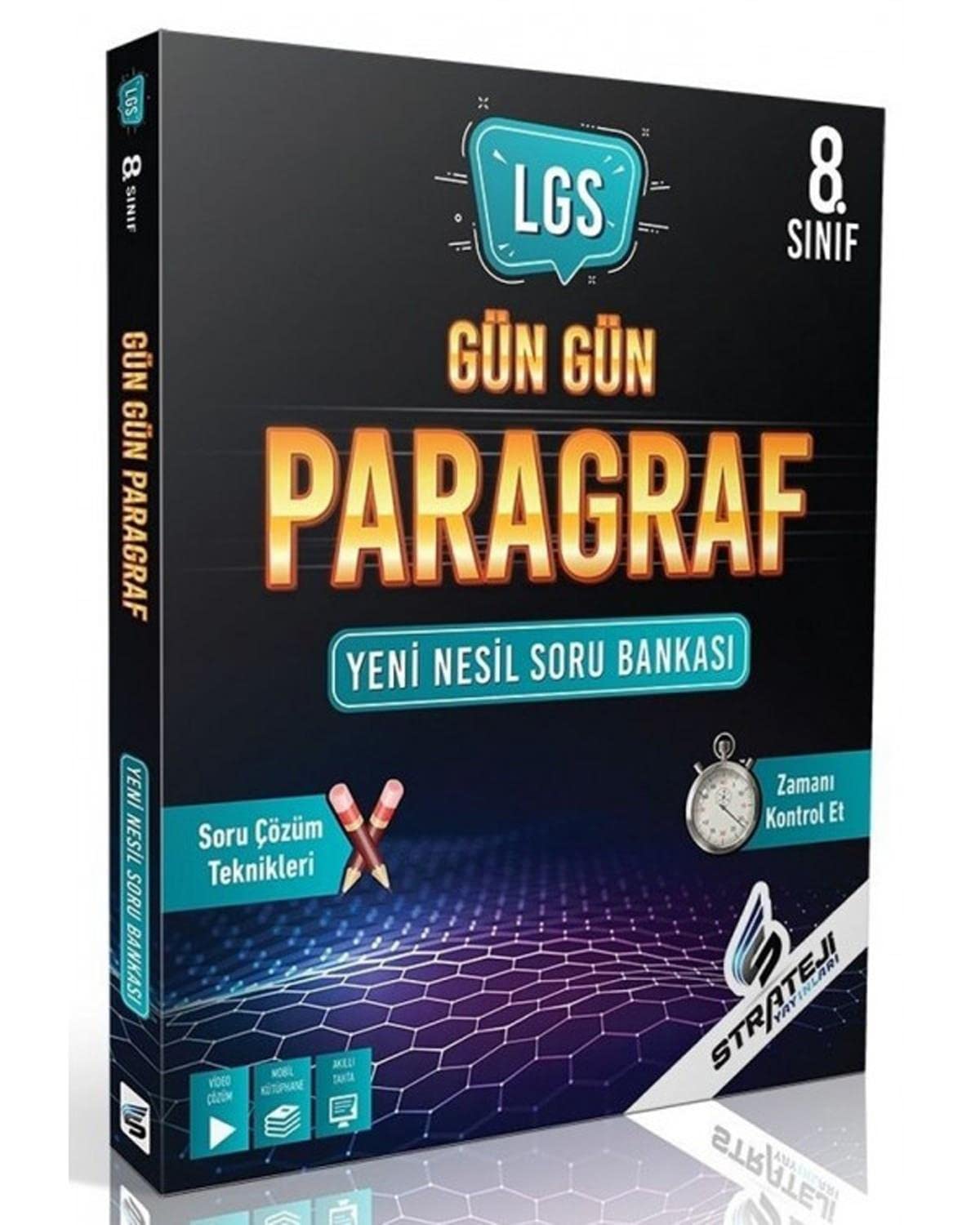 Strateji Yayıncılık Strateji Yayınları 8. Sınıf Lgs Gün Gün Paragraf Soru Bankası 2021-2022