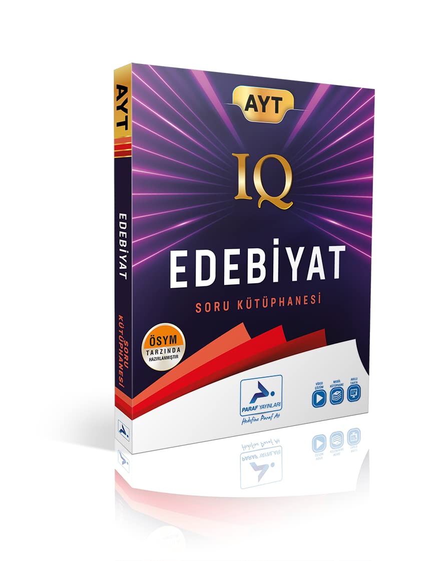 Paraf Yayınları AYT Edebiyat IQ Soru Kütüphanesi