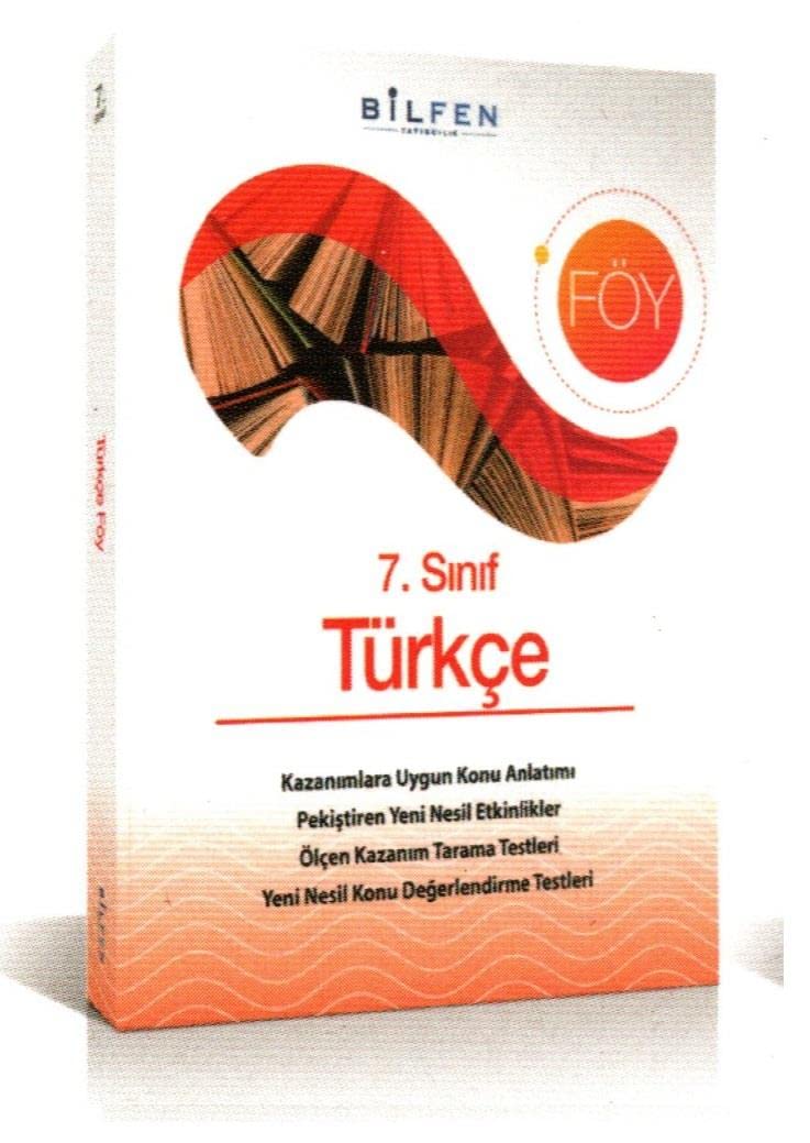 Bilfen Yayınları Yeni Nesil 7.Sınıf Türkçe Föy