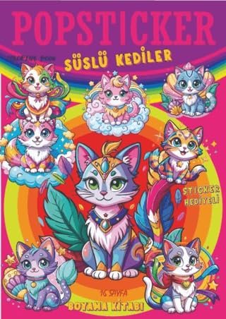 Popsticker - Süslü Kediler