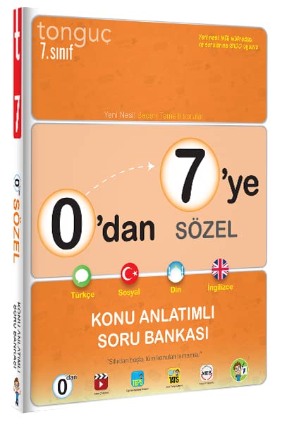 Tonguç 0'Dan 7'Ye Sözel Konu Anlatımlı Soru Bankası
