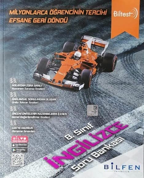 Bilfen Biltest 8.sınıf Lgs Ingilizce Soru Bankası