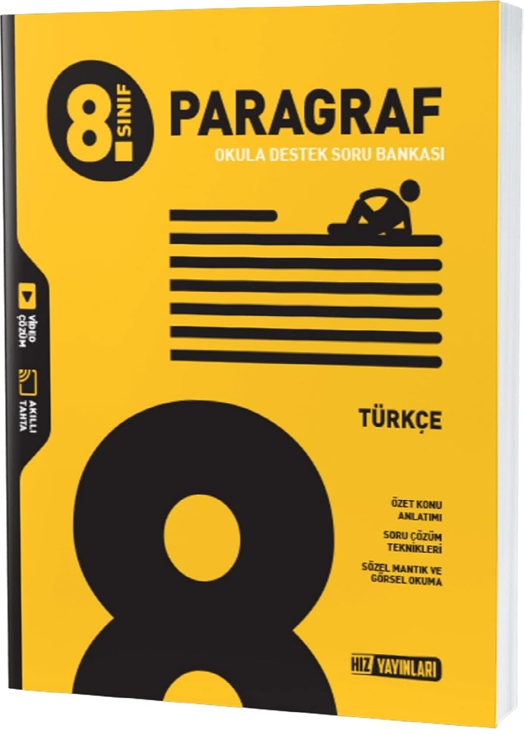 8. Sınıf Türkçe Paragraf Soru Bankası Hız Yayınları