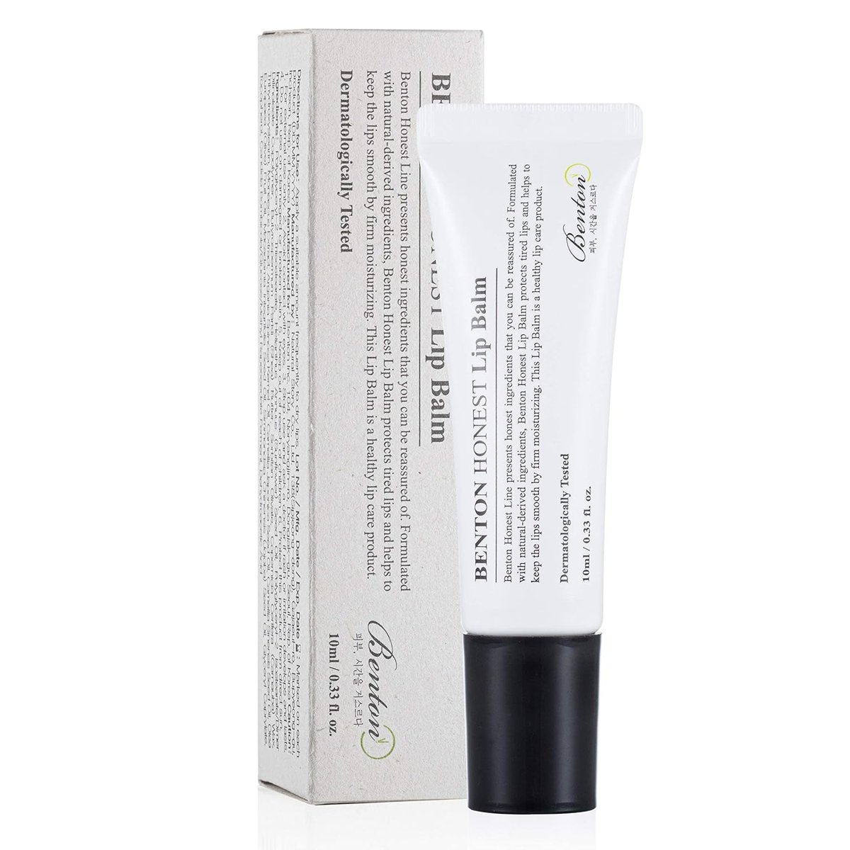 [Benton] Honest Dudak Balsamı 10 ml – Nemlendirici, Tüm Gün Dudak Bakımı,%99 Doğal İçerik, K-Güzelli