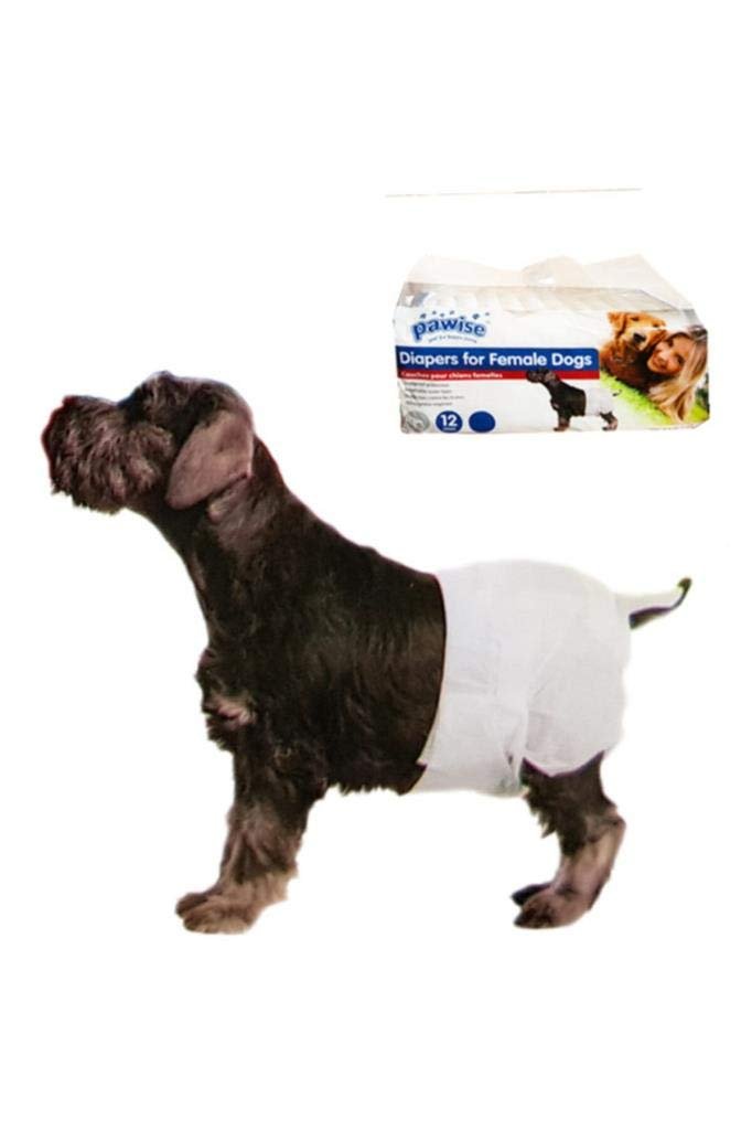 PAWISE DİAPERS FOR FEMALE DOGS 28-40 COM / 11-16 KG