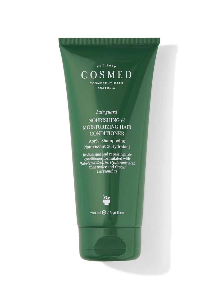 Cosmed Yıpranmış Saçlara Özel Keratin İçeren Nemlendirici Saç Bakım Kremi - Saç Maskesi - Nourishing