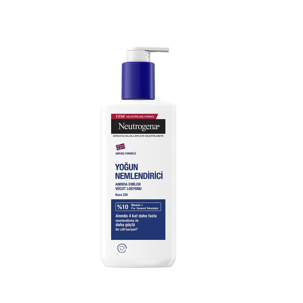 Neutrogena Norveç Formülü Yoğun Nemlendirici Anında Emilen Vücut Losyonu 250 Ml