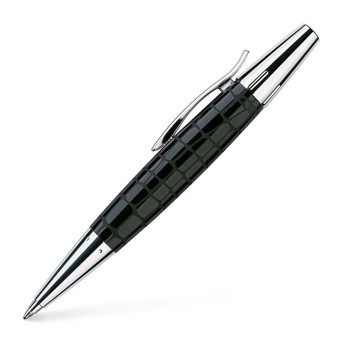 Faber-Castell E-Motion Kroko Tükenmez, Siyah