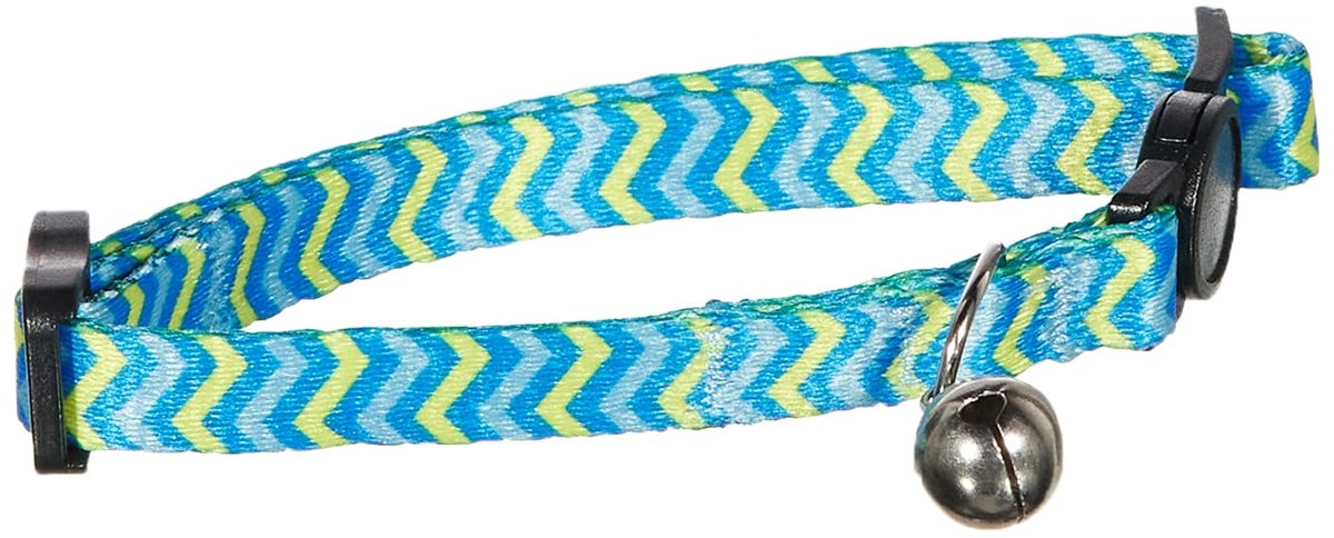 Pawise Kedi Boyun Tasması Yeşil Mavi