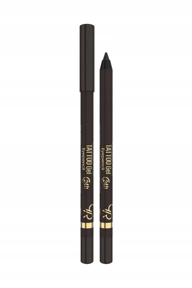 Golden Rose Tattoo Gel Eyepencil No: 102 Dark Brown - 24 Saat Kalıcı Suya Dayanıklı Jel Göz Kalemi
