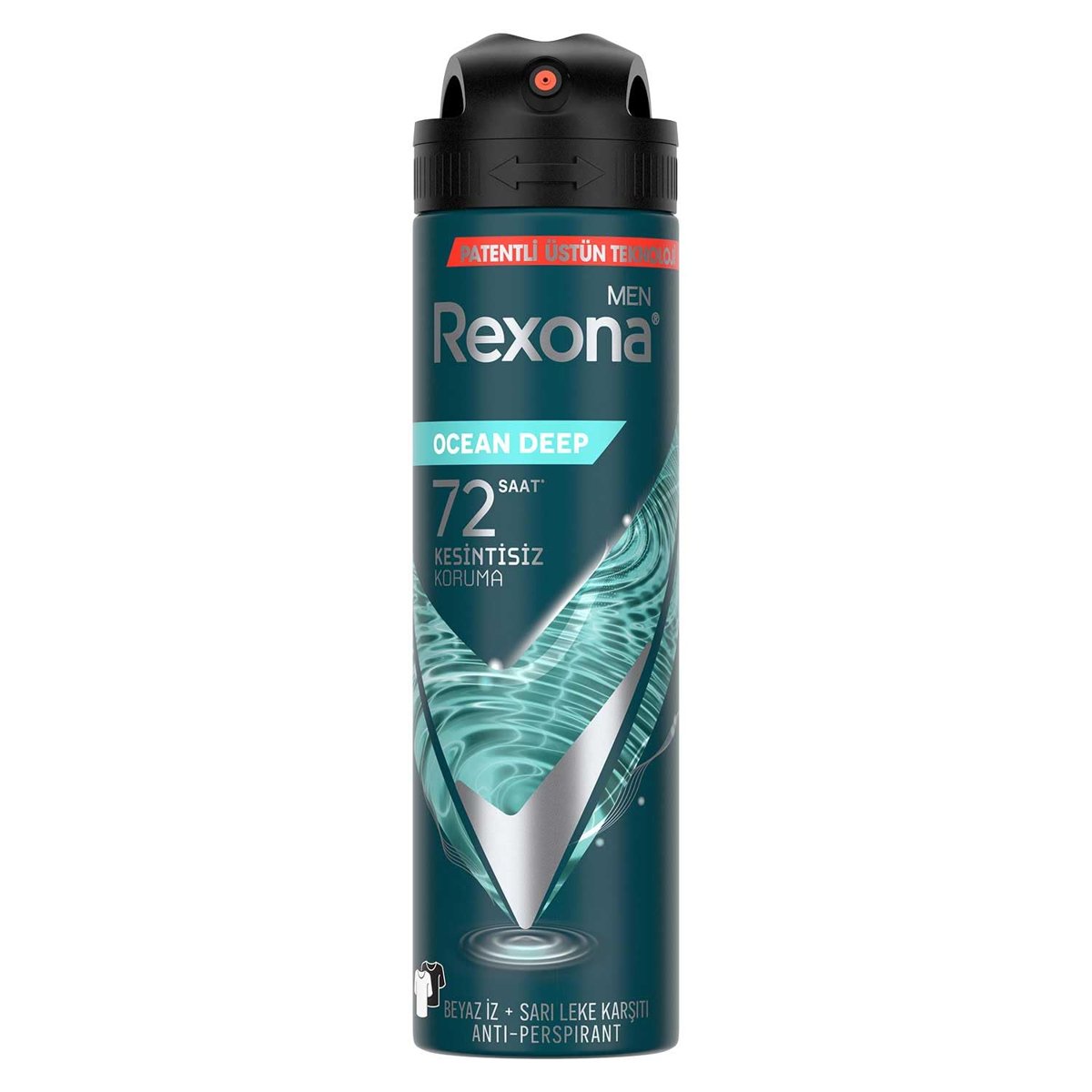 Rexona Men Erkek Sprey Deodorant Invisible Ocean Deep 150 ml