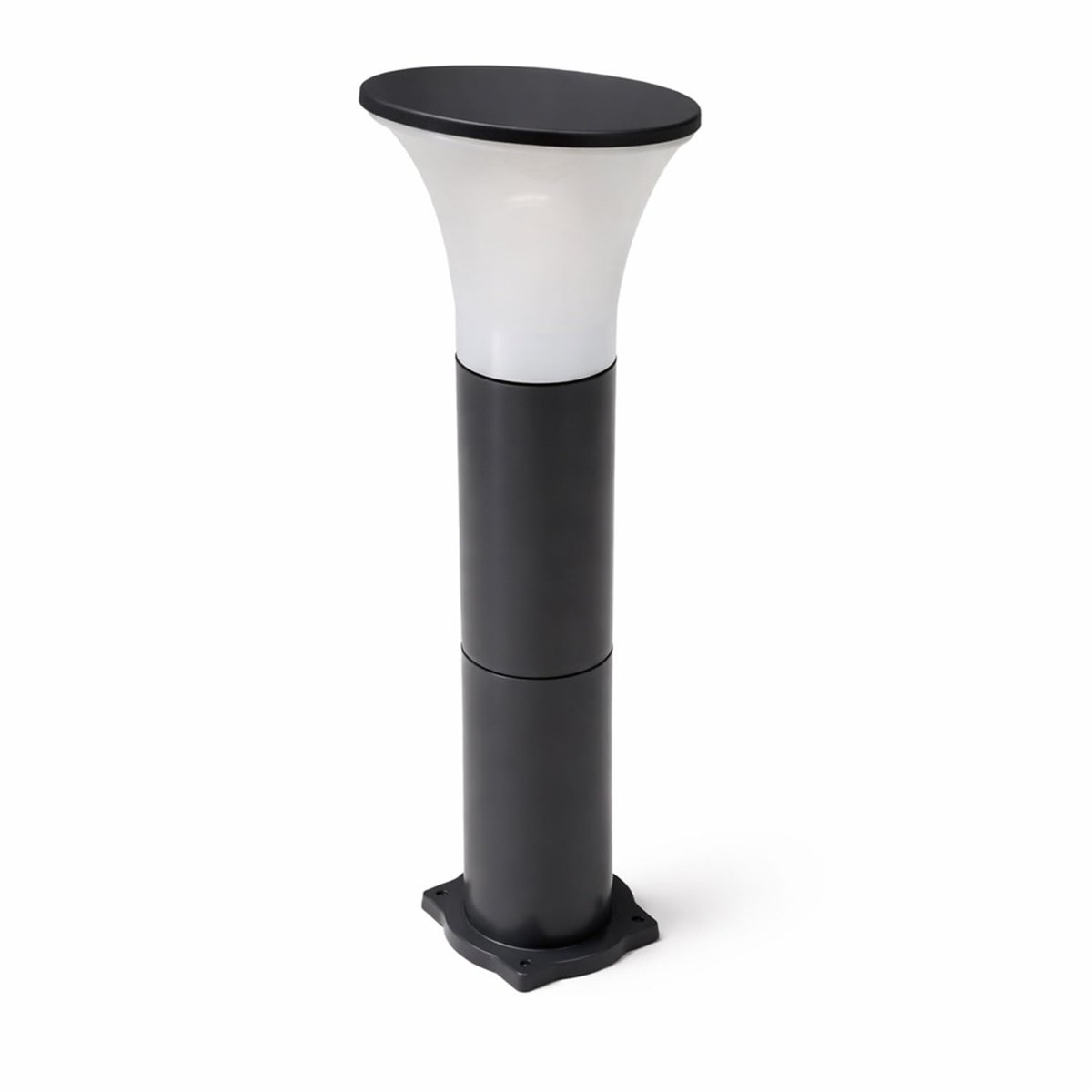 Kuğu Set Üstü Bahçe Duvar Armatürü 60 cm Şık Dış Mekan Aydınlatma Aplik Villa Bahçe Duvar Lambası