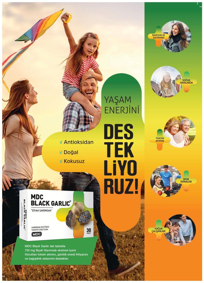 MDC Black Garlic Sarımsak Ekstresi 30 Tablet