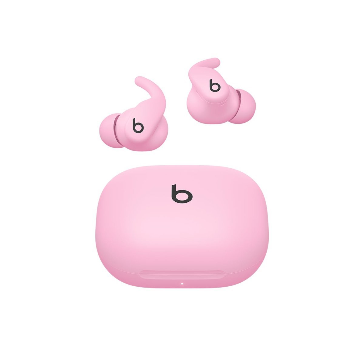 Beats - Powerbeats Fit - Kablosuz, Gürültü Önleyici, Üstün Kulak Uyumuna Sahip Antrenman Kulaklıkları; IPX4; şarj kutusuyla 30 saate kadar pil ömrü; Apple ve Android ile uyumlu - Pozitif Pembe