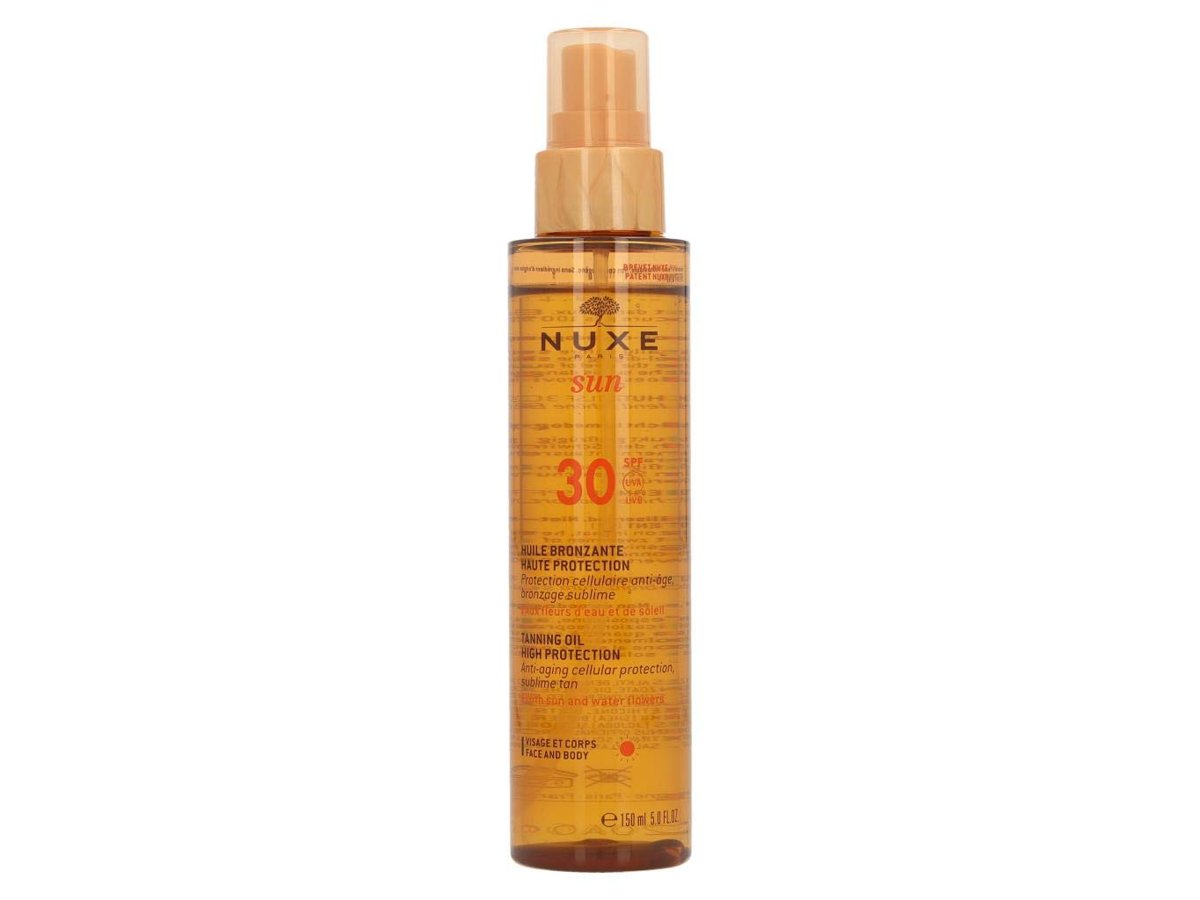 Nuxe Huile Bronzante Haute Protection SPF30 150 ml