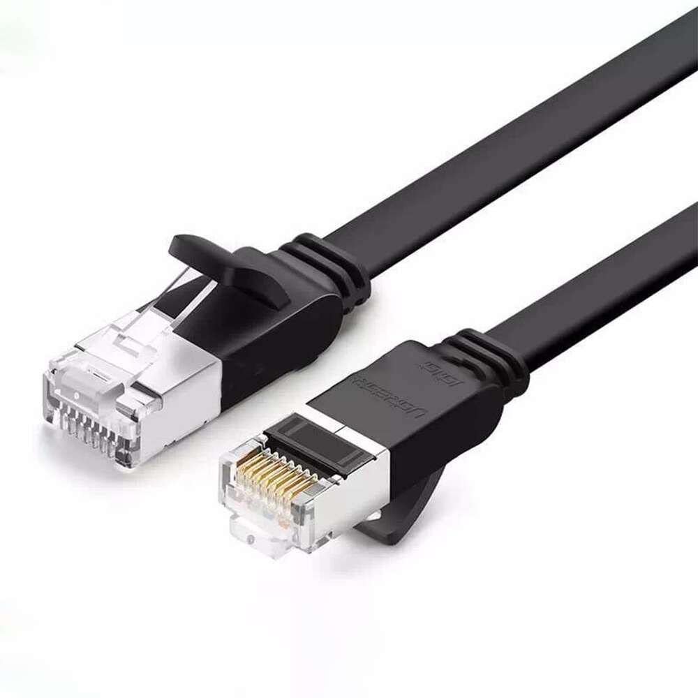 Ugreen Cat6 Flat Pure Copper Metal Konnektör UTP Ethernet Kablosu 2 Metre