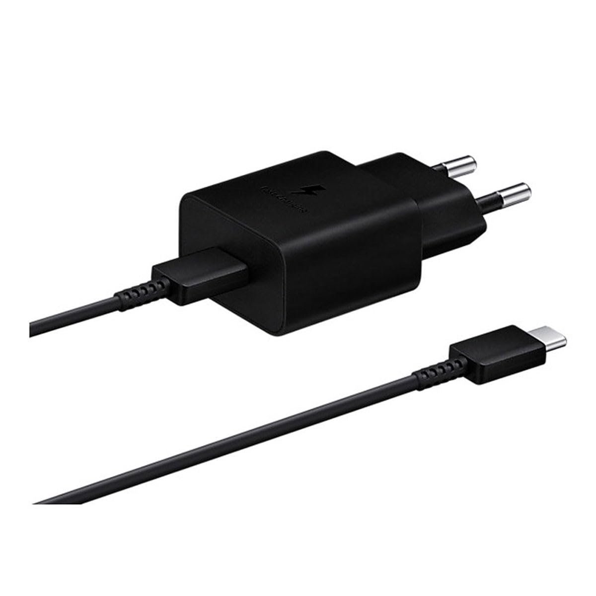 Samsung Hızlı Şarj Adaptörü (USB Type-C 15 Watt) EP-T1510 Veri Kablosu ile