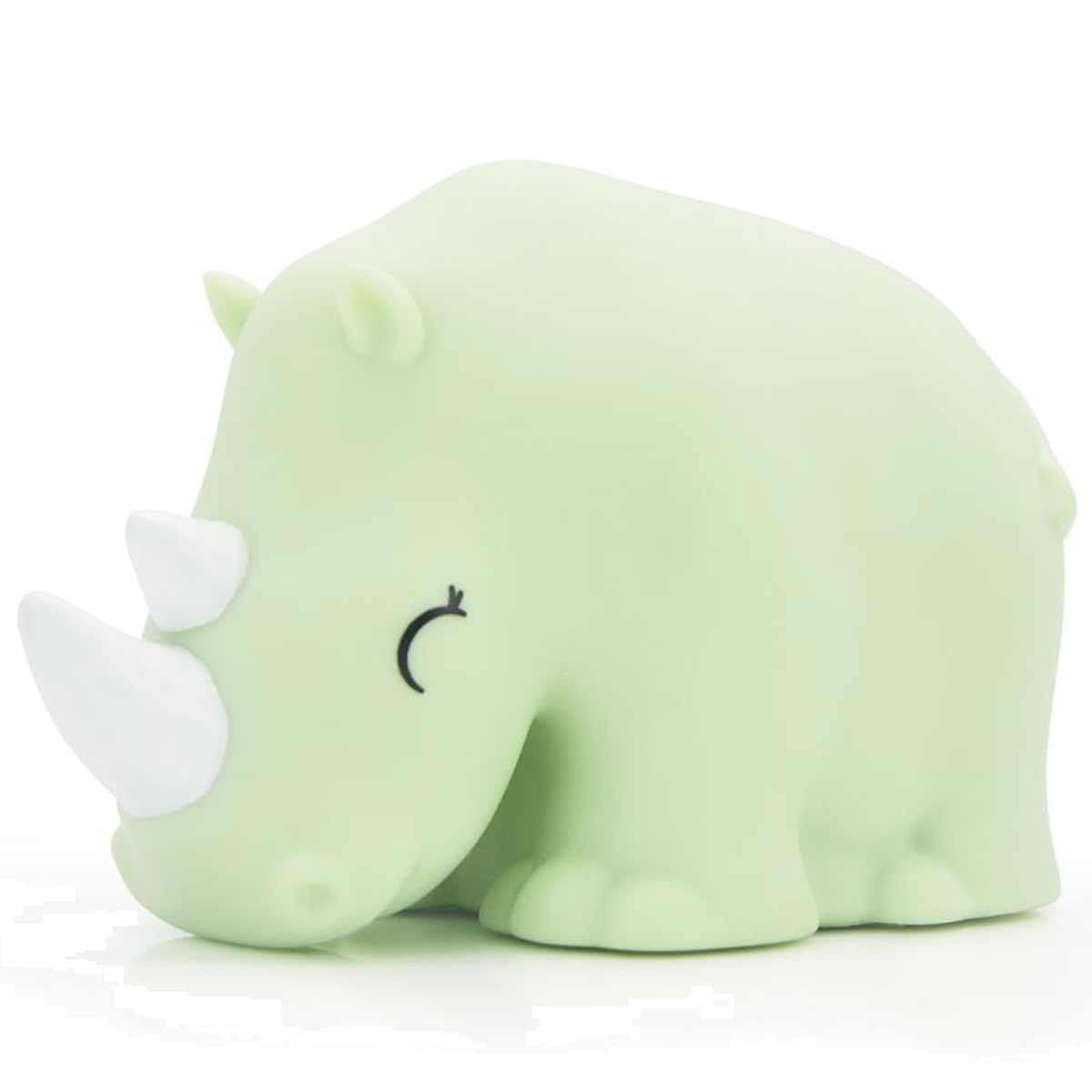 Dhink DHINK477 Baby Rhino Gece Lambası, Yeşil