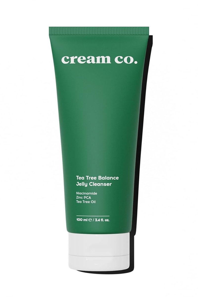 Cream Co. Sivilce  Akne  Siyah Nokta Karşıtı Yüz Temizleme Jeli, Niacinamide Çay Ağacı Yağı,100 ML