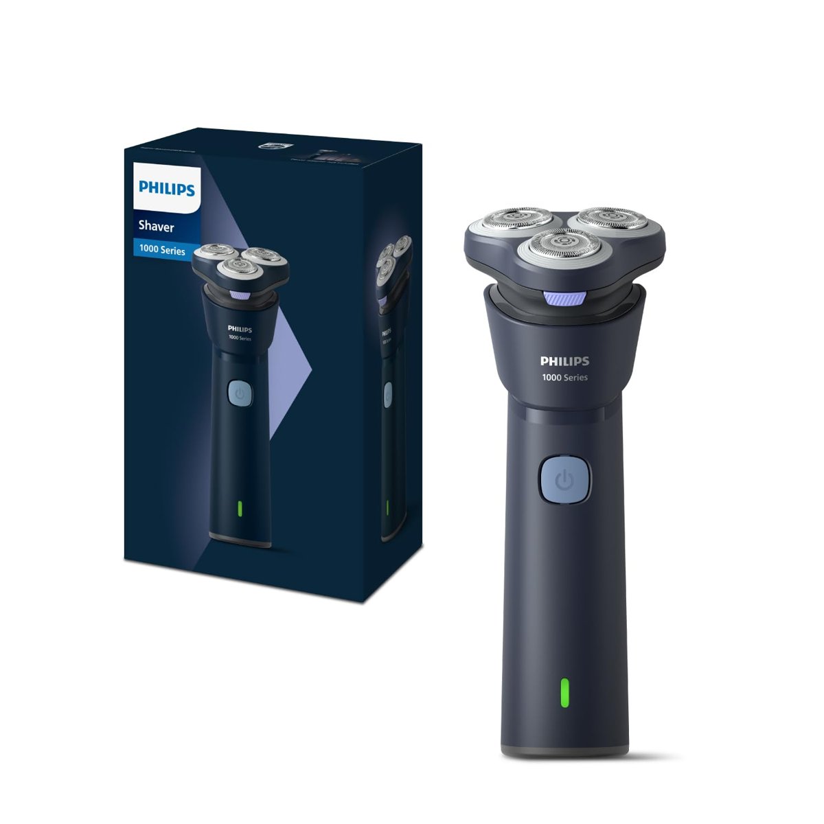 Philips 1000 Serisi Islak&Kuru Tıraş Makinesi, 3 Yönde Dönen Başlıklar,PowerCut Bıçaklar, S1885/00