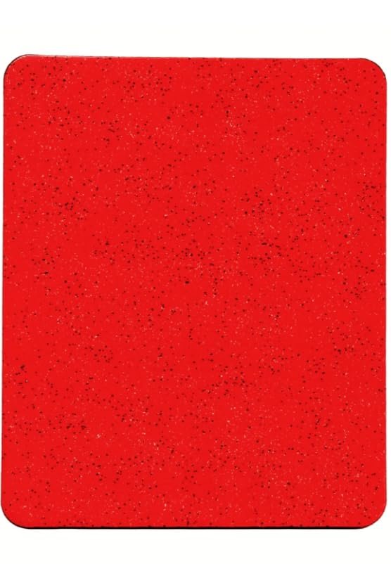usin Kum Desen Tip Kaymaz Taban Optik Bilgisayar Notebook Mouse Pad Maus Pad 17,5x21,5cm (Kırmızı)