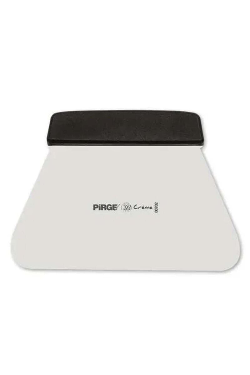 Pirge Creme Geniş Ağızlı Hamur Kazıyıcı, 19 cm, Beyaz
