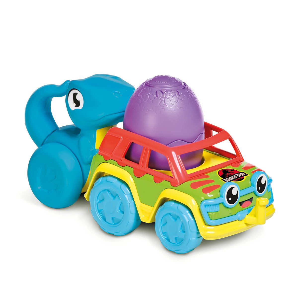 Toomies -TOOMIES E73251 Tomy Chase  Roll Raptors, Push-geçin, Dinozor Çocukları, Jurassic Dünya, Eğitim Renkleri ve Ses, Bebek Boys  Girls için Oyuncak 12 Ay +, Çok Renkli